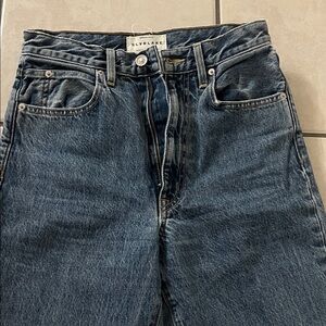 SLVRLAKE Men's Classic Indigo Straight Jeans